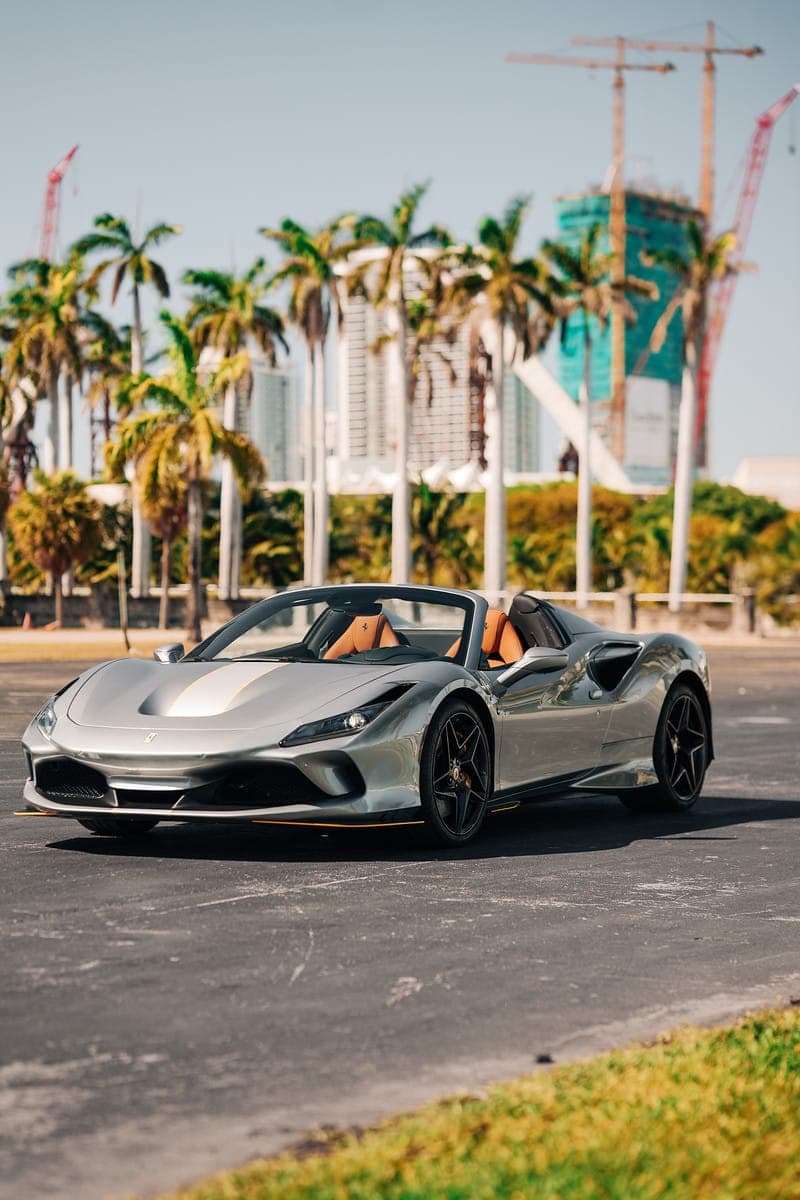 Convertibles rental Miami, Ferrari F8 Spider